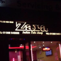 Zara Indian Takeaway inside