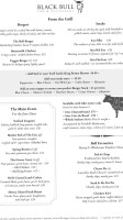 Black Bull Inn menu