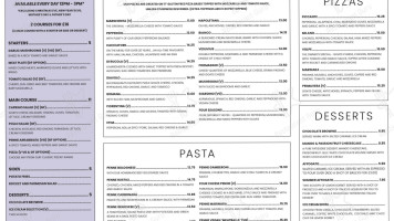 Prego menu