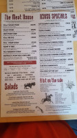 Buffalos American Steakhouse menu