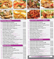 Hong menu