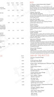 Puro Restaurant Bar menu