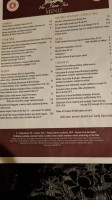 The Fleece Inn menu