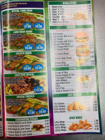 Chatteris Kebab menu