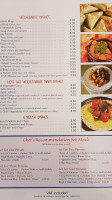 Suraya Tandoori menu
