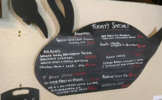 The Swan With Two Necks menu