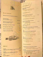 Convento Wine Bistro menu