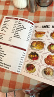 The Angel Inn menu
