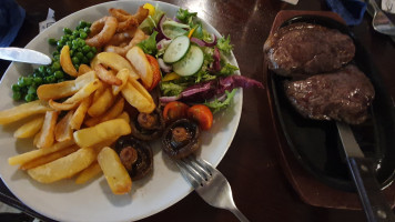 Castle And Grill Rhayader food