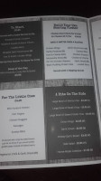 The Queens Head Inn menu