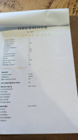 Gelsmoor Inn menu