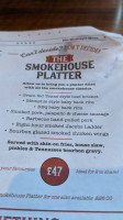 Hickory's Smokehouse Rhos-on-sea menu