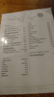 The Bush Inn menu