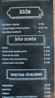 Bargare menu
