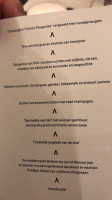 Braemhof menu