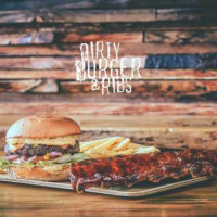 Dirty Burger Ribs food