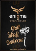 Enigma Steakhouse food