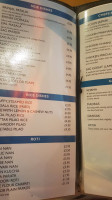 Cafe India Brasserie menu