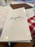 Fratelli's Trattoria Italiana food