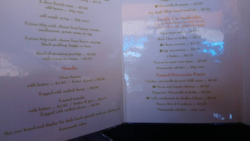 Pumpernickel Coffee Shop menu