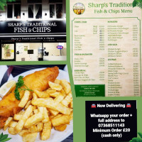 Sharp's Fish Chips food