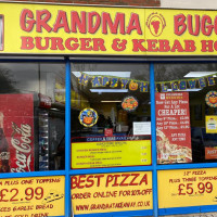 Grandma Buggins Burger, Pizza Kebab House food