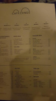 Café Congé menu