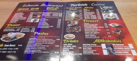 Lokanta Kebab House Turkish Street Food menu