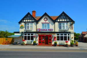 China Red At The Coach And Horses food