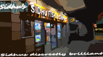 Sidhus Fish And Chips Delectable Pizzeria food