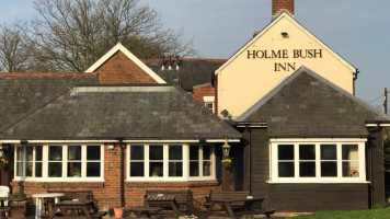 The Holme Bush Inn outside