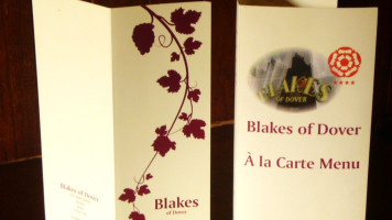 Blakes Of Dover food
