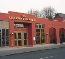 The Liquorice Gardens outside