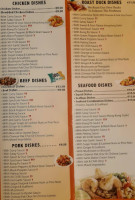 Naas Inn Chinese menu