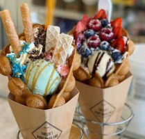 Bubble Waffle food