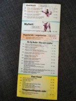 New Thai Take Away menu