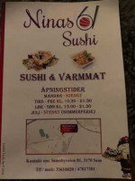 Nina's Sushi Sem outside