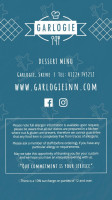 The Garlogie Inn menu