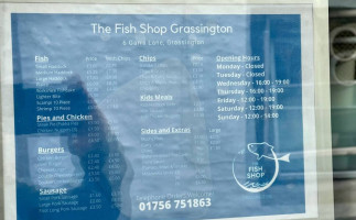 The Fish Shop Grassington inside