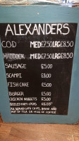 Alexanders Fish food