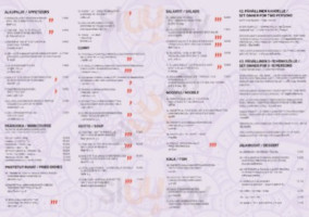 Ryan Thai menu