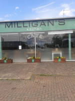 Milligan's Kitchen outside