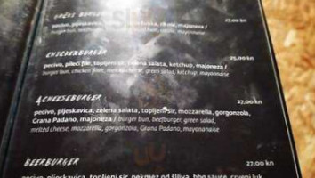 Oliva Pizzeria menu