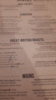 The Cock Inn menu