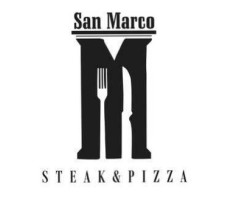 San Marco Steak Pizza food