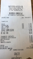 Pasticceria Forneria Caffetteria Alessia menu