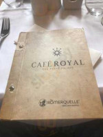 Cafe Royal food