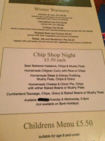The Alston Pub And Dining menu