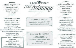 The Delaunay menu