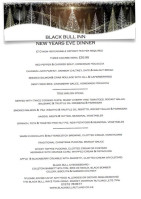 The Black Bull menu